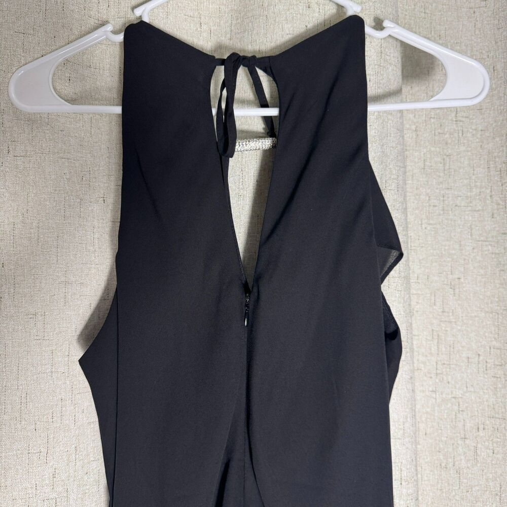 Venus Black Cocktail Dress Women 6 Fitted Evening Party Classic - Picture 7 of 9